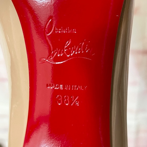 CHRISTIAN LOUBOUTIN So Kate Patent Pointed-Toe Red Sole Pump - Picture 7 of 9